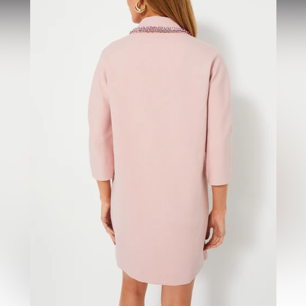 Powder Pink Embellished Nicola Dress - Picture 4 of 12